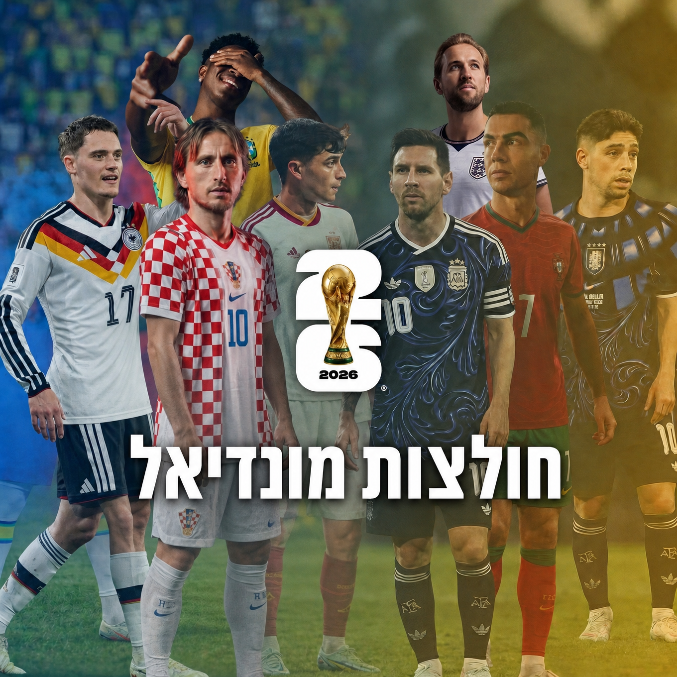קטגוריית חולצות חולצות מונדיאל
